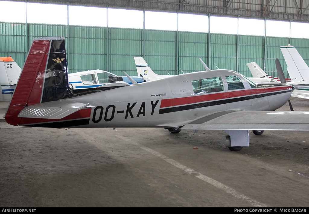 Aircraft Photo of OO-KAY | Mooney M-20K 231 | AirHistory.net #3946