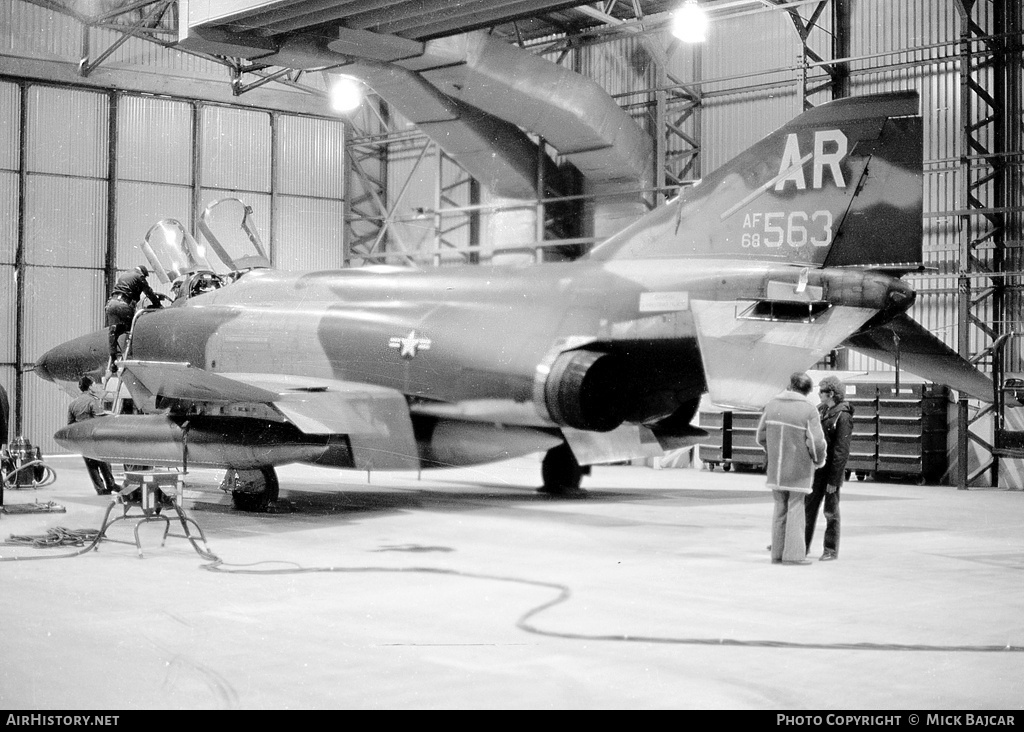 Aircraft Photo of 68-0563 / AF68-563 | McDonnell Douglas RF-4C Phantom II | USA - Air Force | AirHistory.net #3956