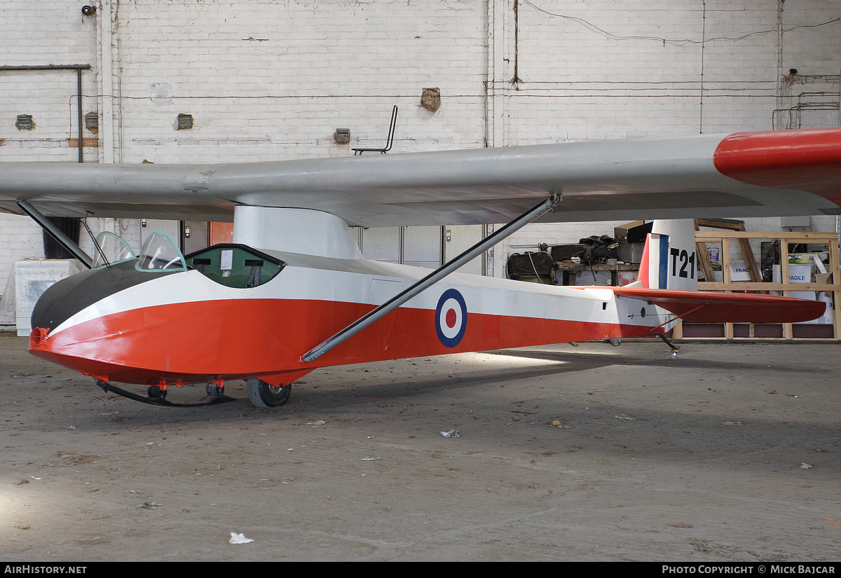 Aircraft Photo of BGA3290 | Slingsby T-21B Sedbergh | UK - Air Force | AirHistory.net #3964