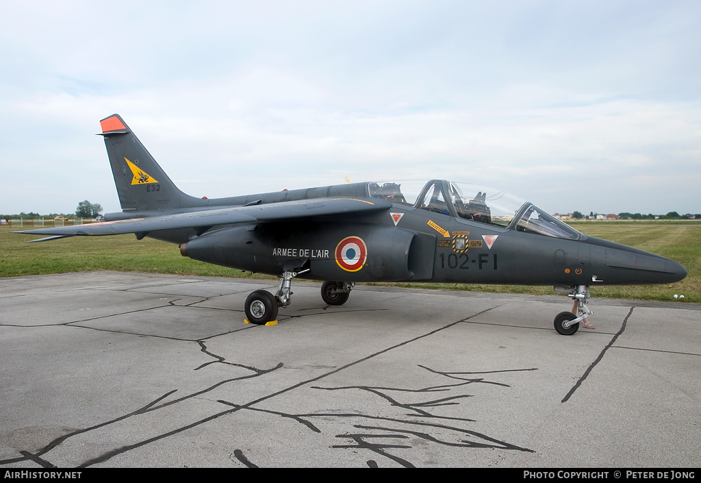 Aircraft Photo of E32 | Dassault-Dornier Alpha Jet E | France - Air Force | AirHistory.net #3985