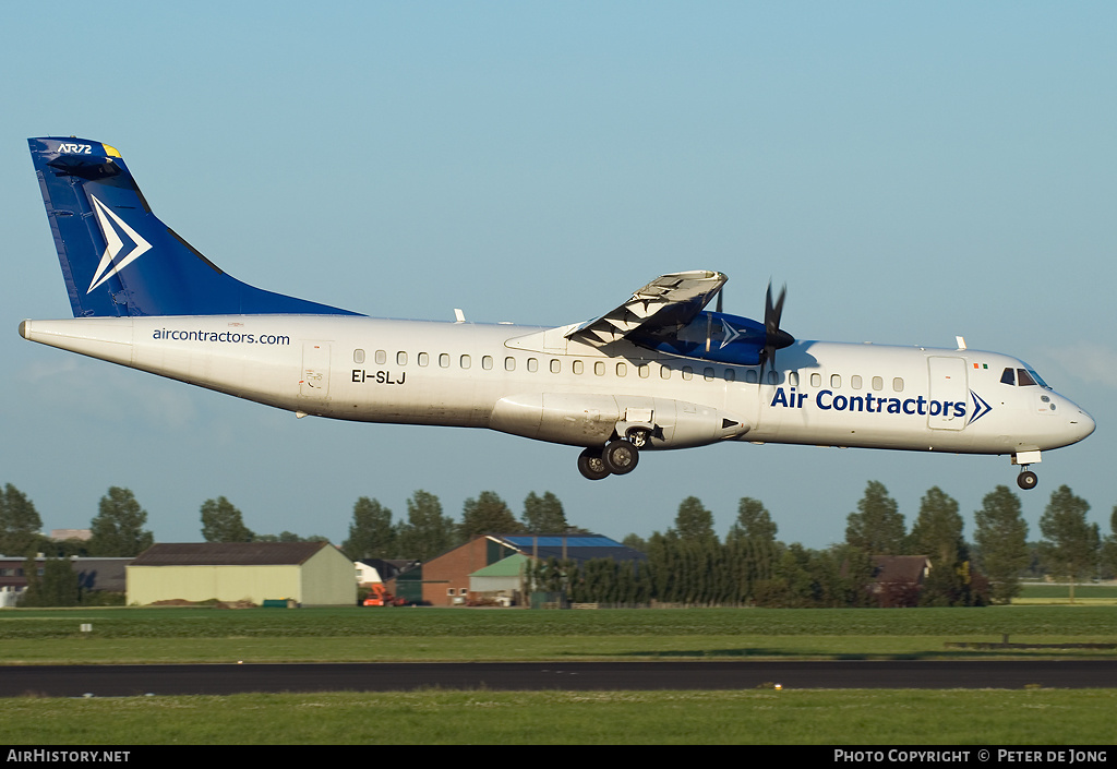 Aircraft Photo of EI-SLJ | ATR ATR-72-201 | Air Contractors | AirHistory.net #3988