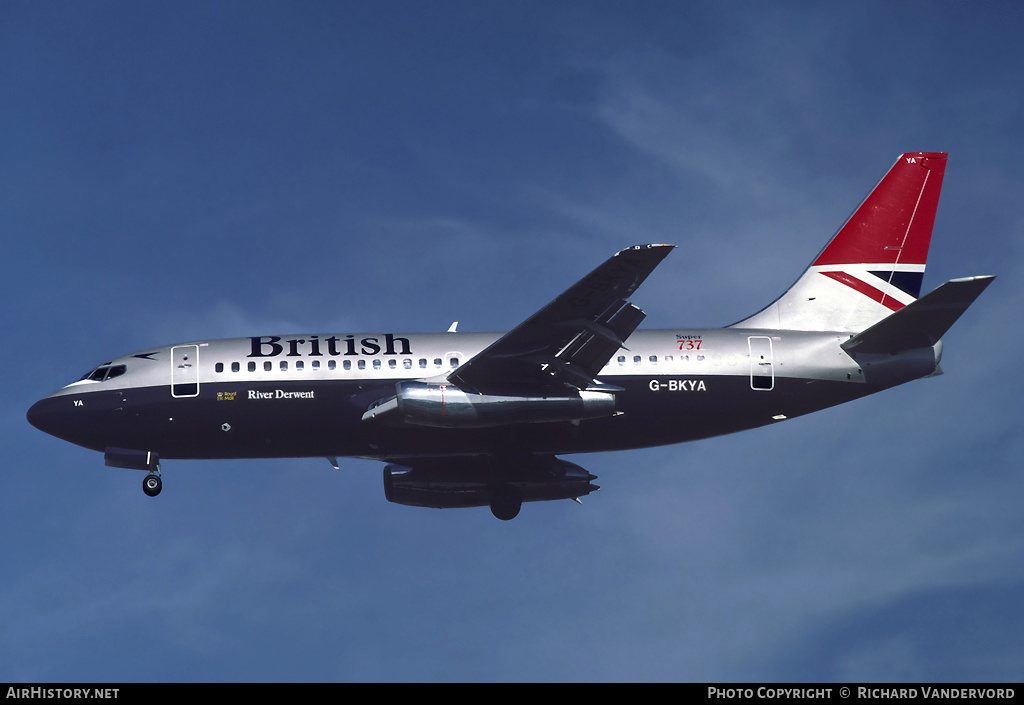 Aircraft Photo of G-BKYA | Boeing 737-236/Adv | British Airways | AirHistory.net #4025