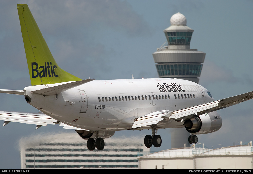 Aircraft Photo of YL-BBD | Boeing 737-53S | AirBaltic | AirHistory.net #4027