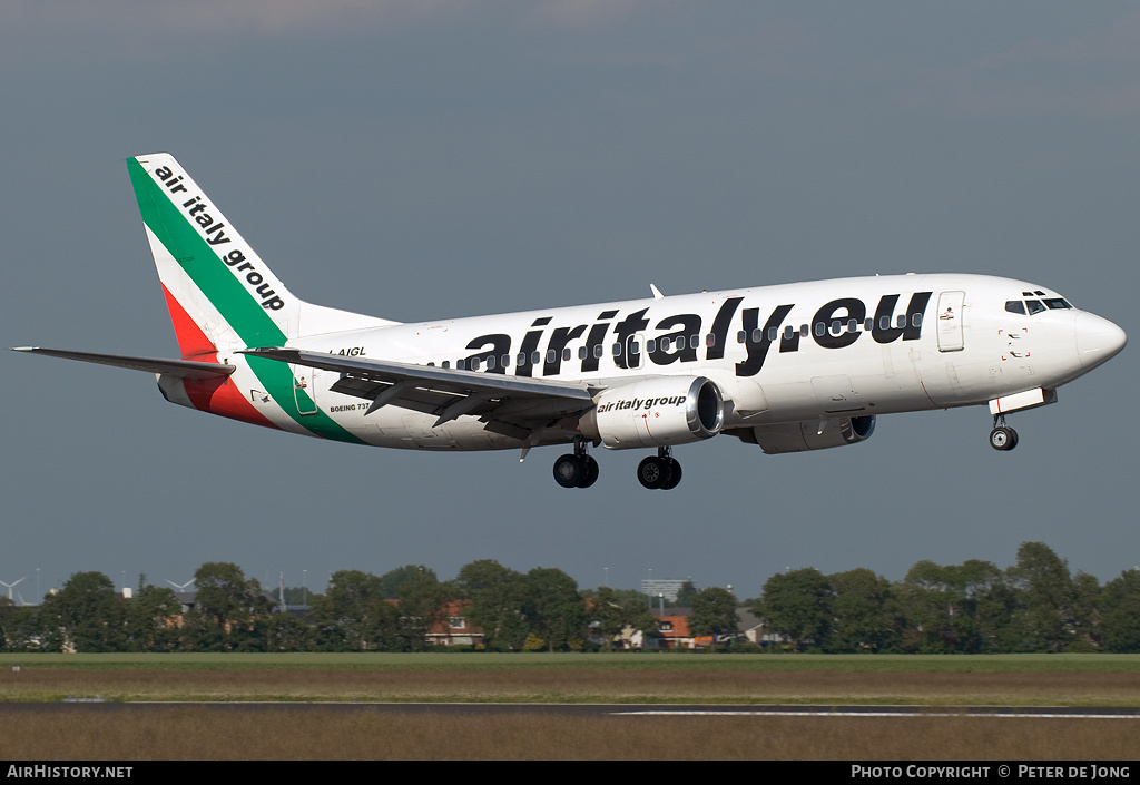 Aircraft Photo of I-AIGL | Boeing 737-33A | Air Italy | AirHistory.net #4028