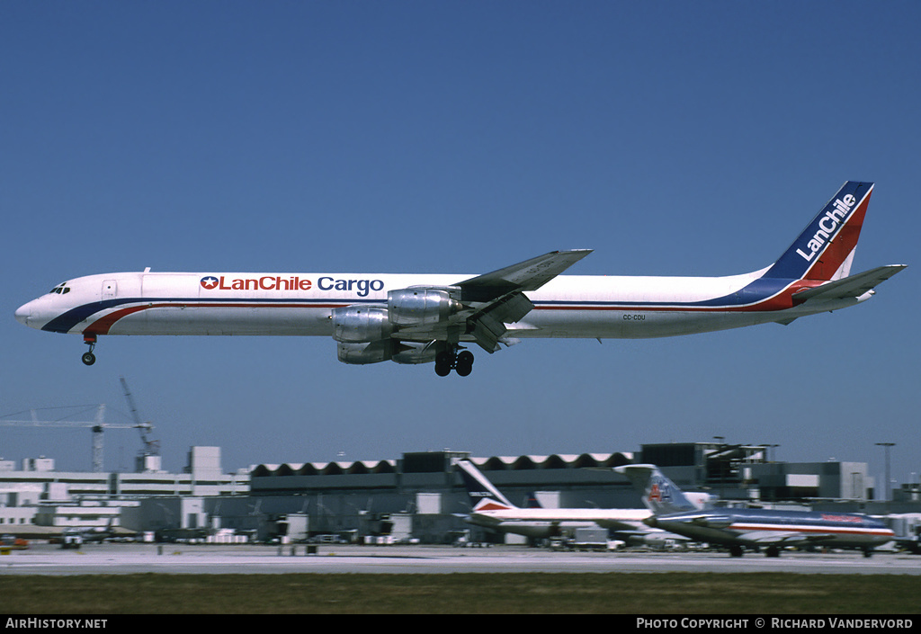 Aircraft Photo of CC-CDU | McDonnell Douglas DC-8-71(F) | LAN Chile Cargo - Línea Aérea Nacional | AirHistory.net #4044