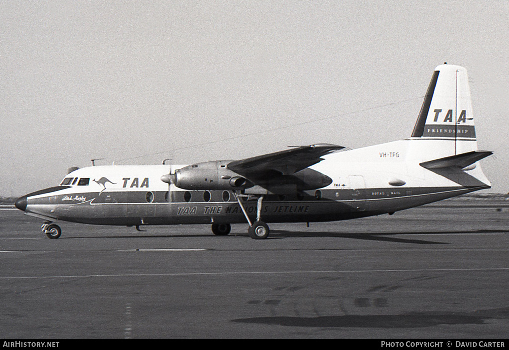 Aircraft Photo of VH-TFG | Fokker F27-100 Friendship | Trans-Australia Airlines - TAA | AirHistory.net #4046