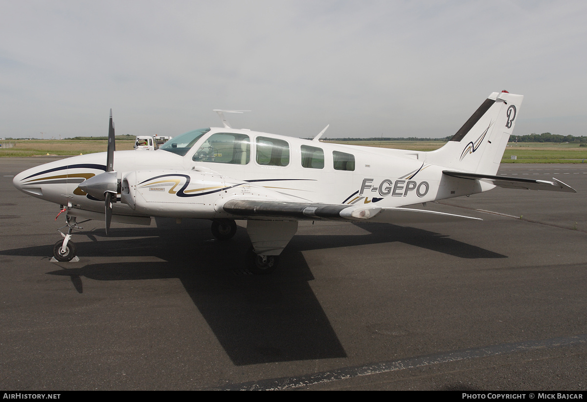 Aircraft Photo of F-GEPO | Beech 58 Baron | AirHistory.net #4049