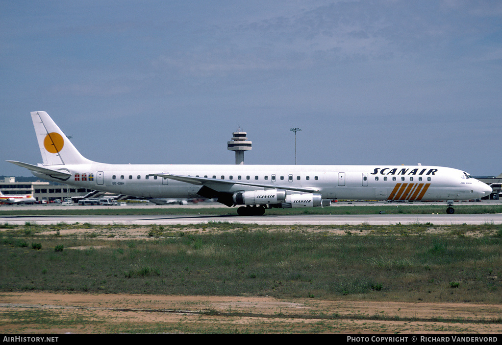 Aircraft Photo of SE-DBH | McDonnell Douglas DC-8-63 | Scanair | AirHistory.net
