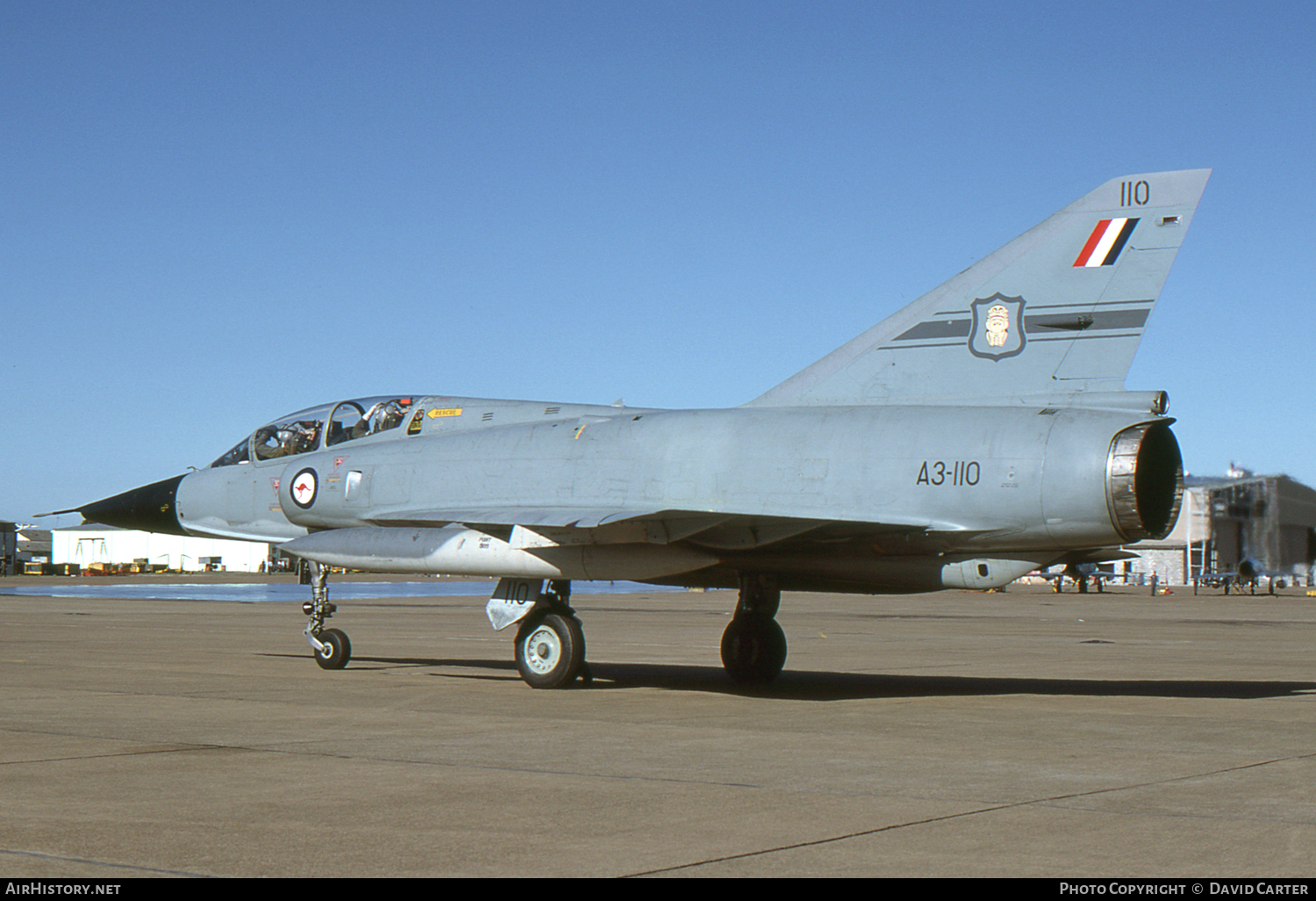 Aircraft Photo of A3-110 | Dassault Mirage IIID | Australia - Air Force | AirHistory.net #4070