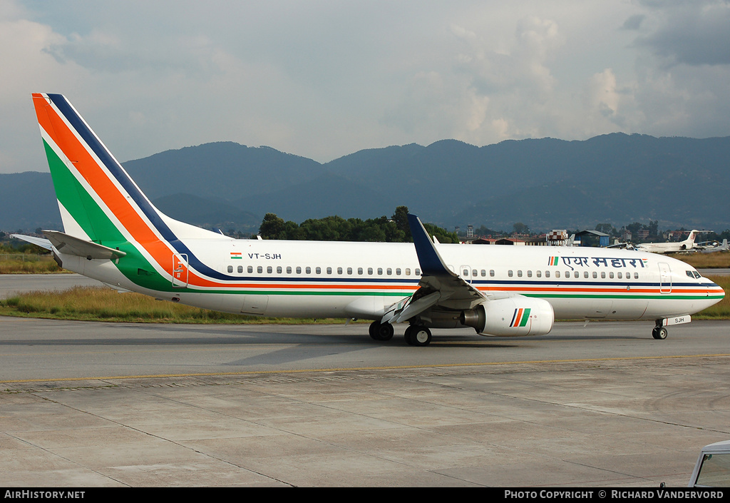 Aircraft Photo of VT-SJH | Boeing 737-8Q8 | Air Sahara | AirHistory.net #4071