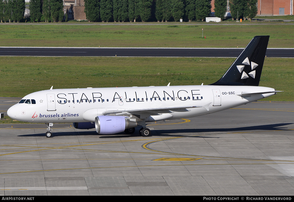 Aircraft Photo of OO-SSC | Airbus A319-112 | Brussels Airlines | AirHistory.net #4073