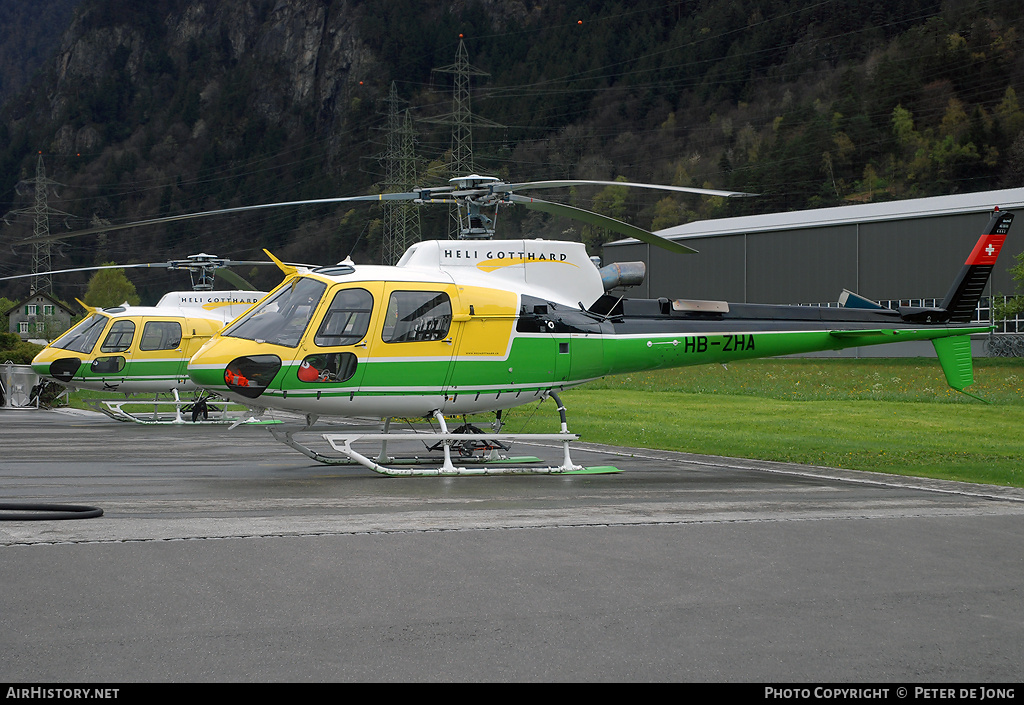 Aircraft Photo of HB-ZHA | Eurocopter AS-350B-3 Ecureuil | Heli Gotthard | AirHistory.net #4083