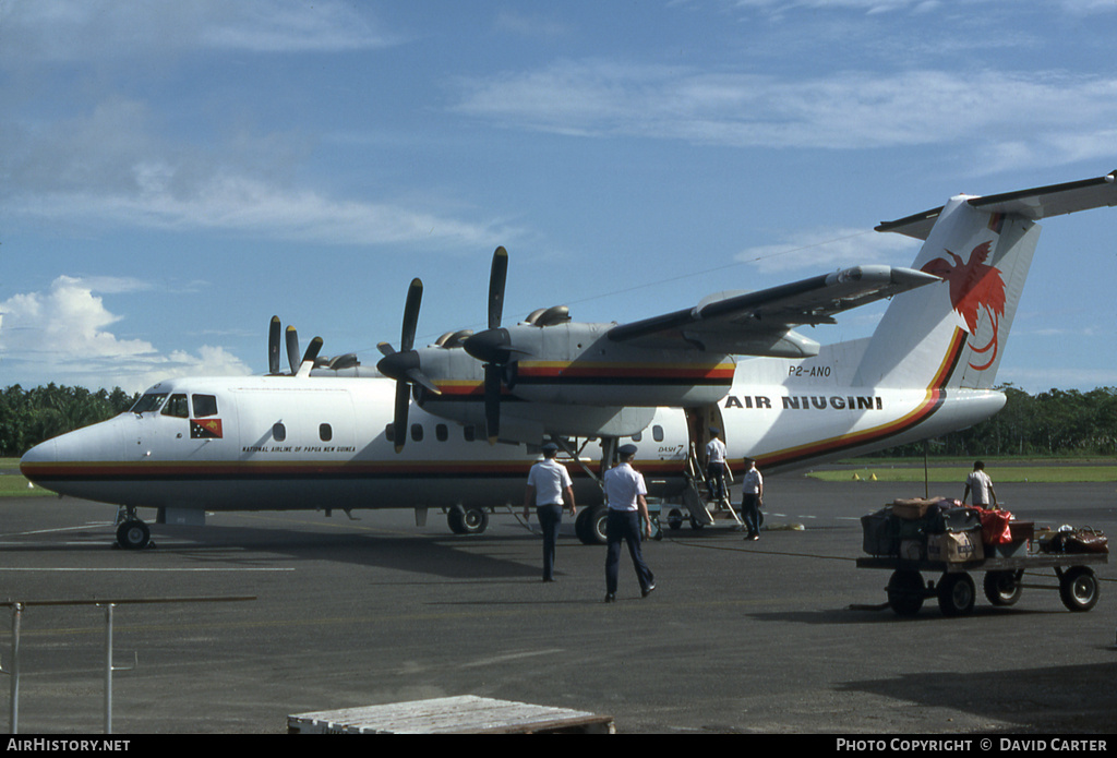 Aircraft Photo of P2-ANO | De Havilland Canada DHC-7-102 Dash 7 | Air Niugini | AirHistory.net #4086