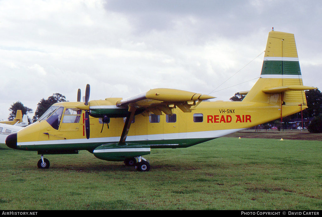 Aircraft Photo of VH-SNX | GAF N-22B Nomad | Read Air | AirHistory.net #4088