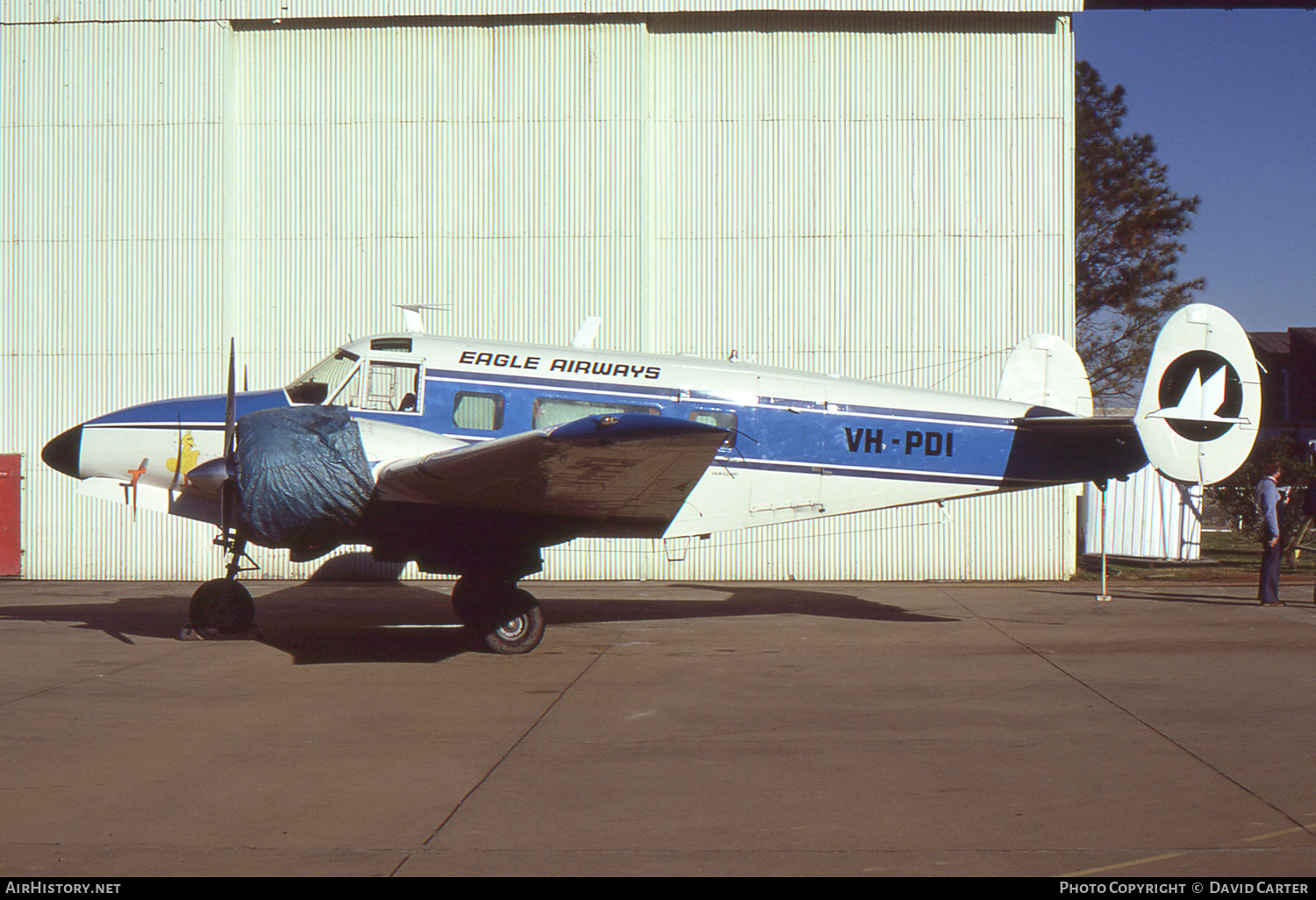 Aircraft Photo of VH-PDI | Beech H18 Tri-Gear | Eagle Airways | AirHistory.net #4090