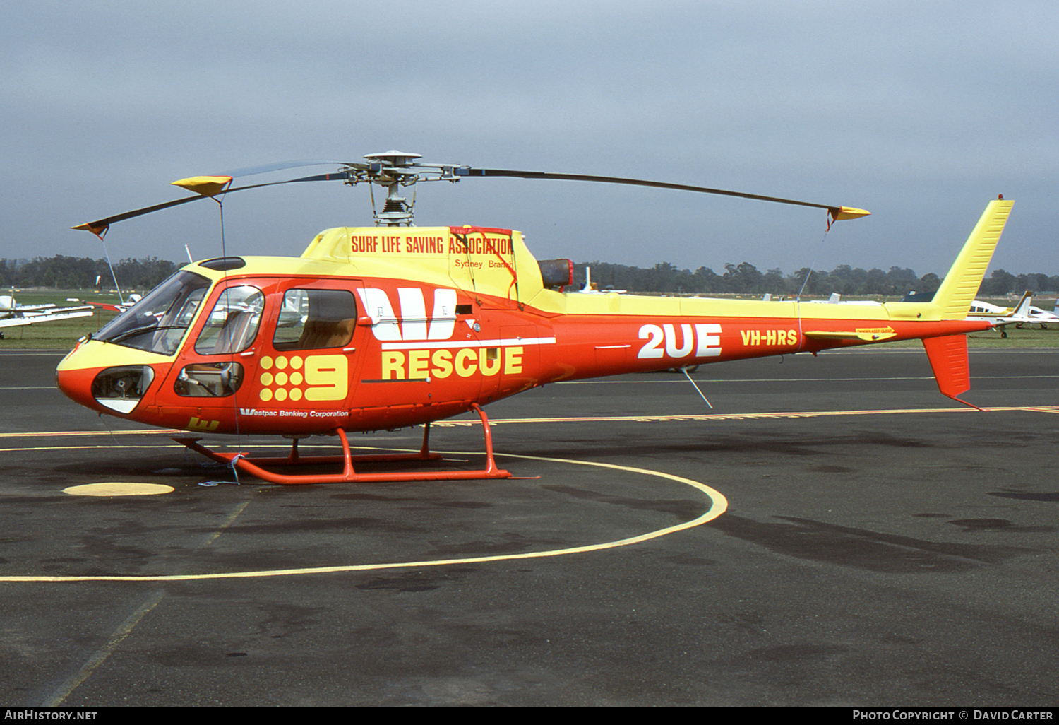 Aircraft Photo of VH-HRS | Aerospatiale AS-350B Ecureuil | Surf Life Saving Association | AirHistory.net #4098