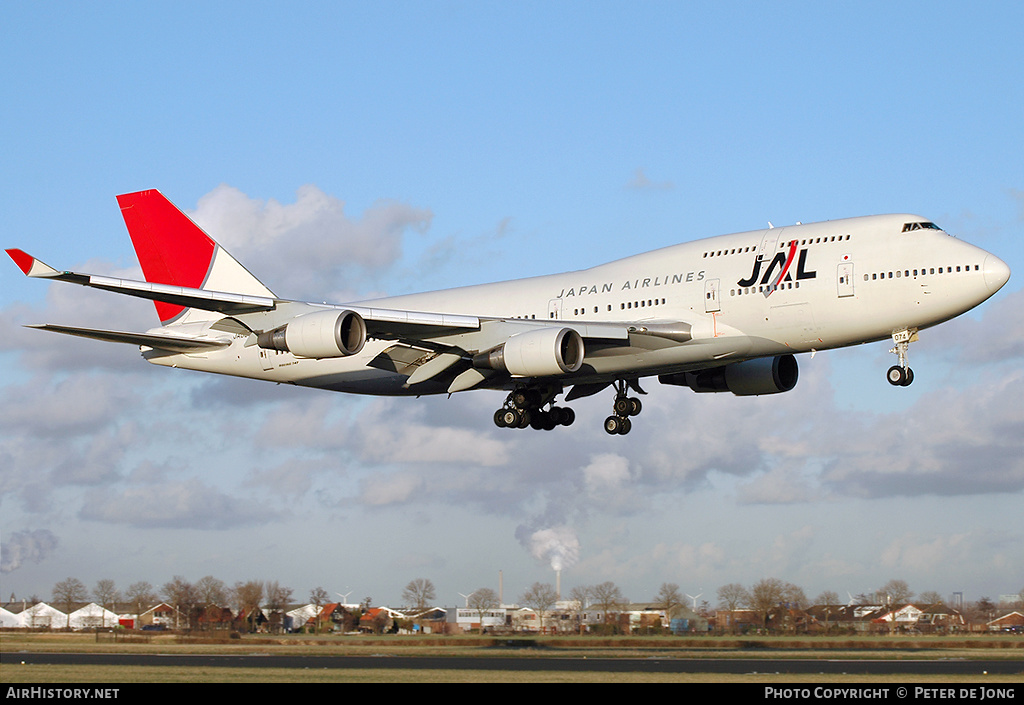 Aircraft Photo of JA8074 | Boeing 747-446 | Japan Airlines - JAL | AirHistory.net #4107