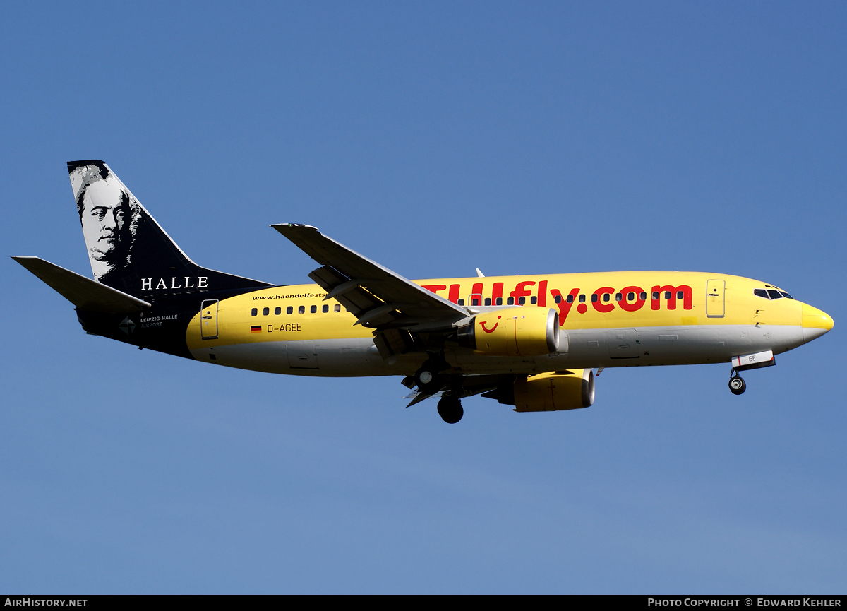 Aircraft Photo of D-AGEE | Boeing 737-35B | TUIfly | AirHistory.net #4152