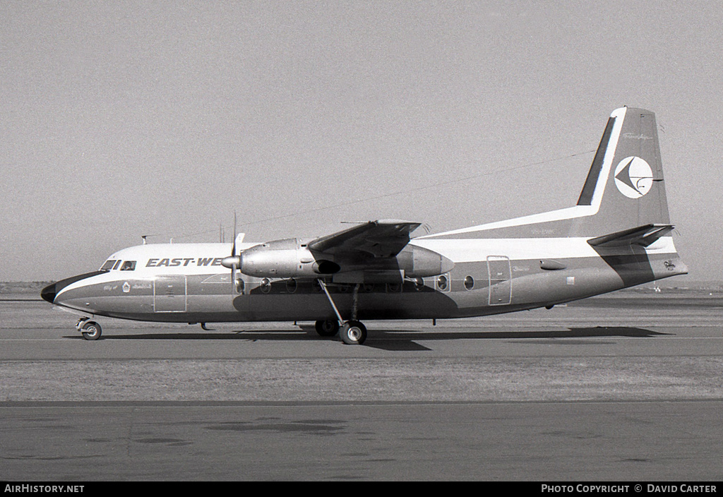 Aircraft Photo of VH-EWK | Fokker F27-100 Friendship | East-West Airlines | AirHistory.net #4209