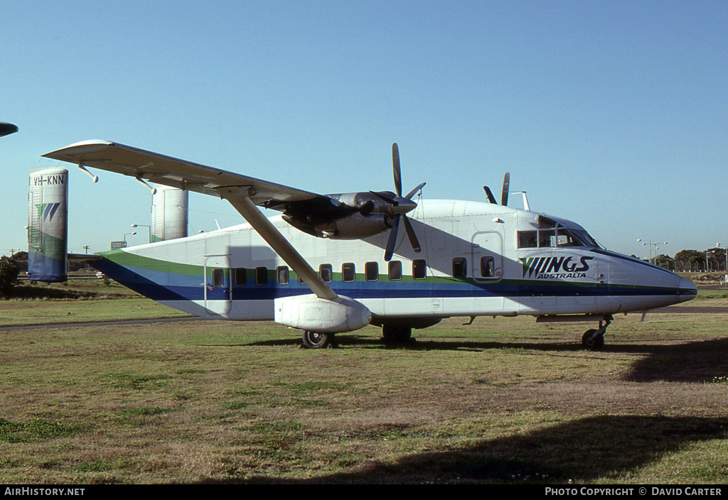 Aircraft Photo of VH-KNN | Short 330-100 | Wings Australia | AirHistory.net #4213