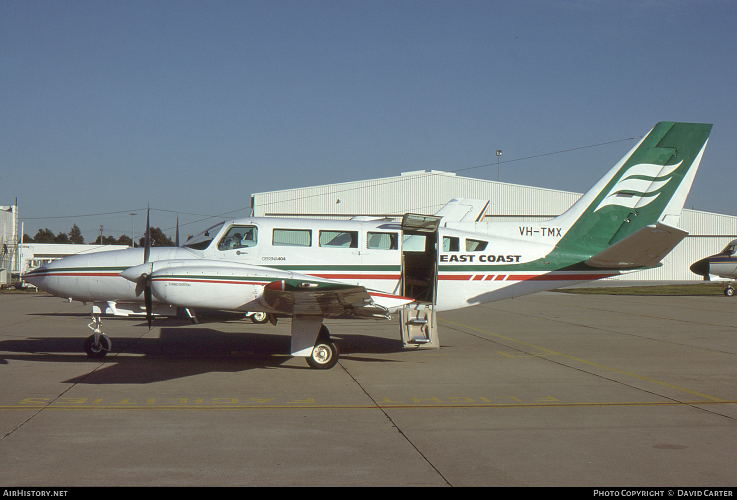 Aircraft Photo of VH-TMX | Cessna 404 Titan | East Coast Airlines | AirHistory.net #4225