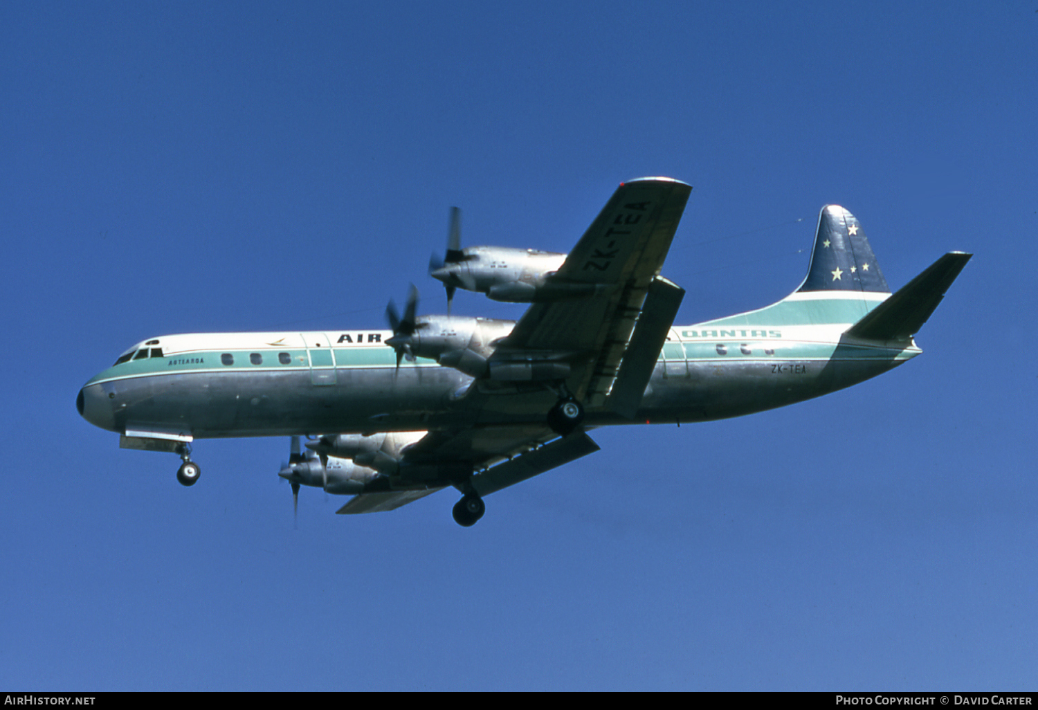 Aircraft Photo of ZK-TEA | Lockheed L-188C Electra | Air New Zealand | AirHistory.net #4230