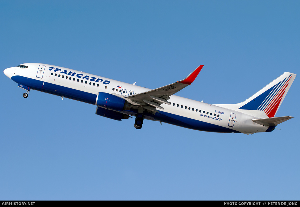 Aircraft Photo of EI-RUB | Boeing 737-85P | Transaero Airlines | AirHistory.net #4239