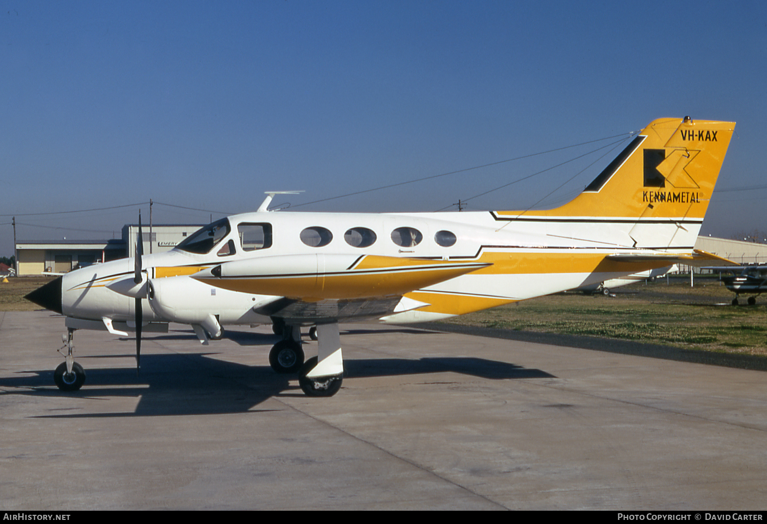 Aircraft Photo of VH-KAX | Cessna 421 | Kennametal | AirHistory.net #4248