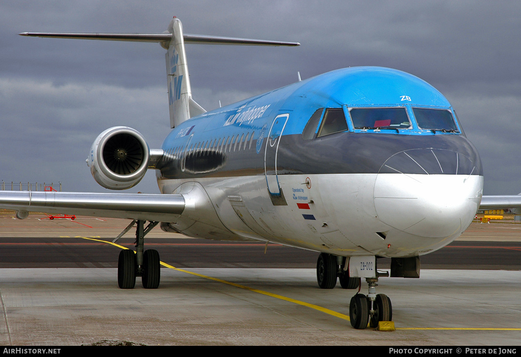 Aircraft Photo of PH-KZB | Fokker 70 (F28-0070) | KLM Cityhopper | AirHistory.net #4269