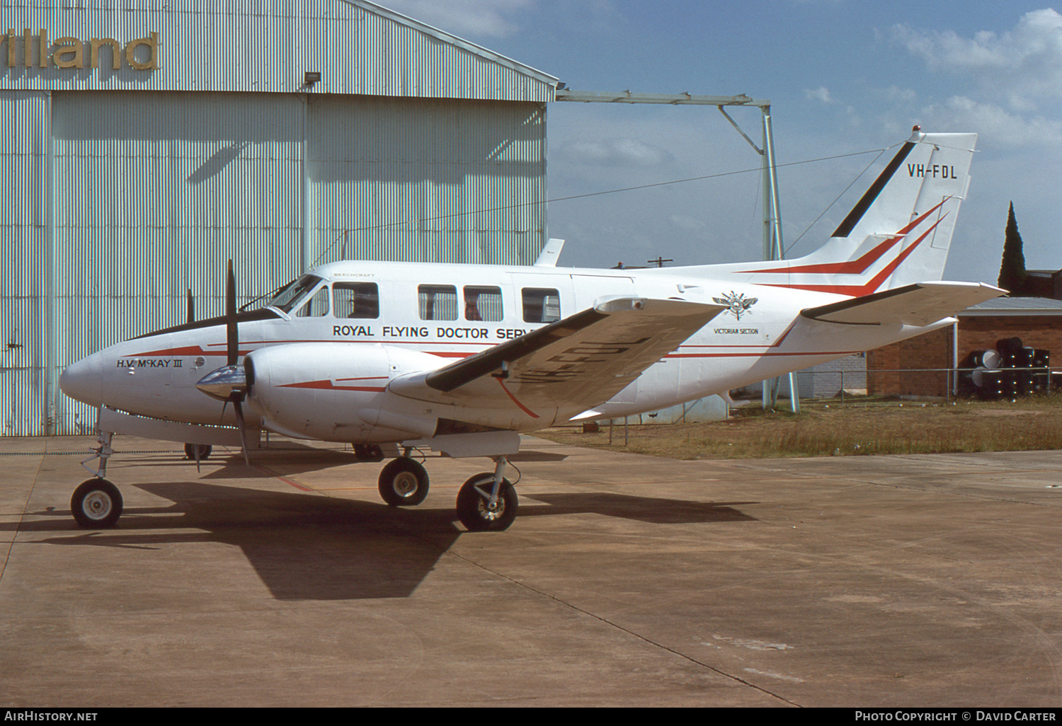 Aircraft Photo of VH-FDL | Beech 65-B80 Queen Air | Royal Flying Doctor Service - RFDS | AirHistory.net #4275