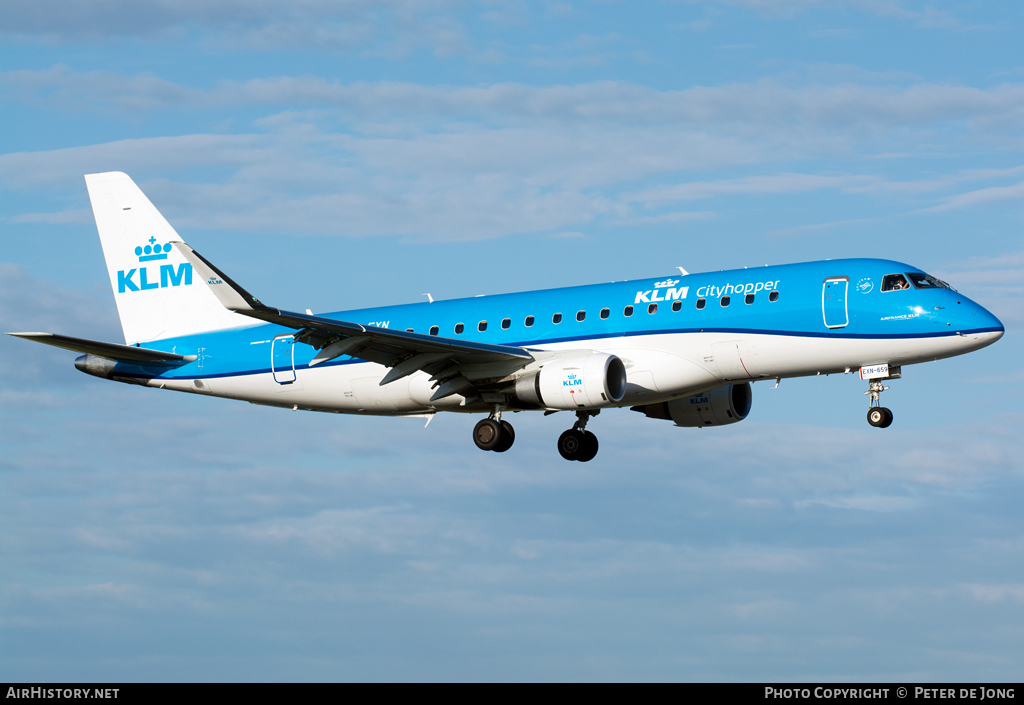 Aircraft Photo of PH-EXN | Embraer 175STD (ERJ-170-200STD) | KLM Cityhopper | AirHistory.net #4291