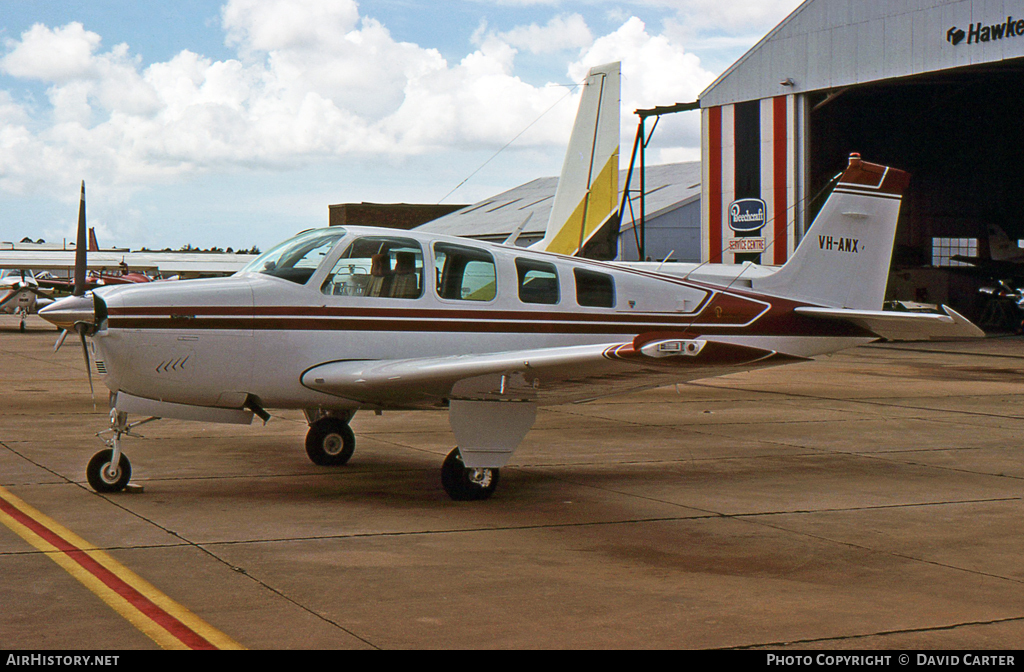 Aircraft Photo of VH-ANX | Beech A36 Bonanza 36 | AirHistory.net #4295