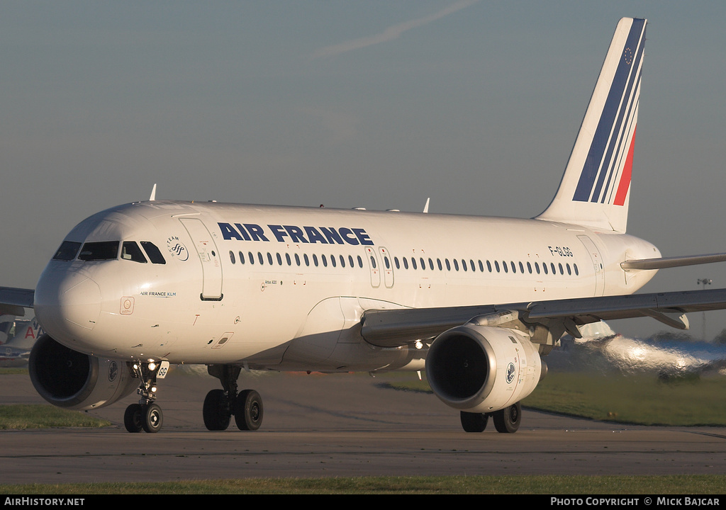 Aircraft Photo of F-GLGG | Airbus A320-211 | Air France | AirHistory.net #4308