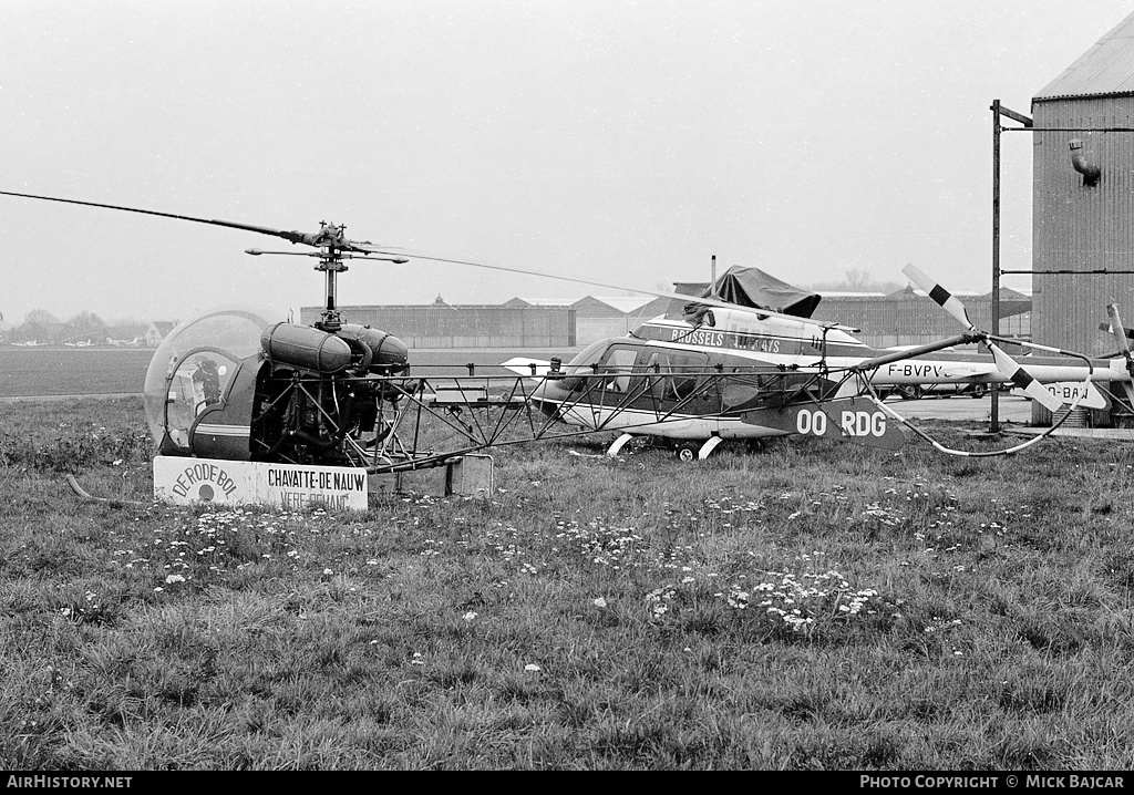 Aircraft Photo of OO-RDG | Bell 47G-2 | AirHistory.net #4310