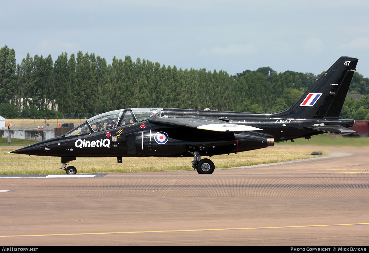 Aircraft Photo of ZJ647 | Dassault-Dornier Alpha Jet A | UK - Air Force | AirHistory.net #4313
