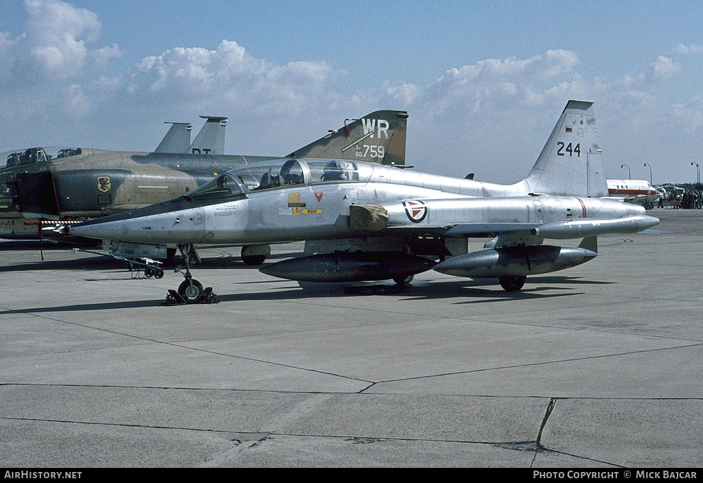 Aircraft Photo of 244 | Northrop F-5B Freedom Fighter | Norway - Air Force | AirHistory.net #4330