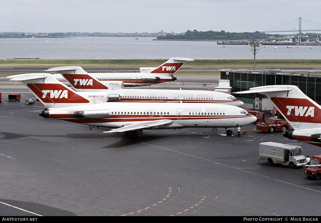 Aircraft Photo of N845TW | Boeing 727-31 | Trans World Airlines - TWA | AirHistory.net #4342