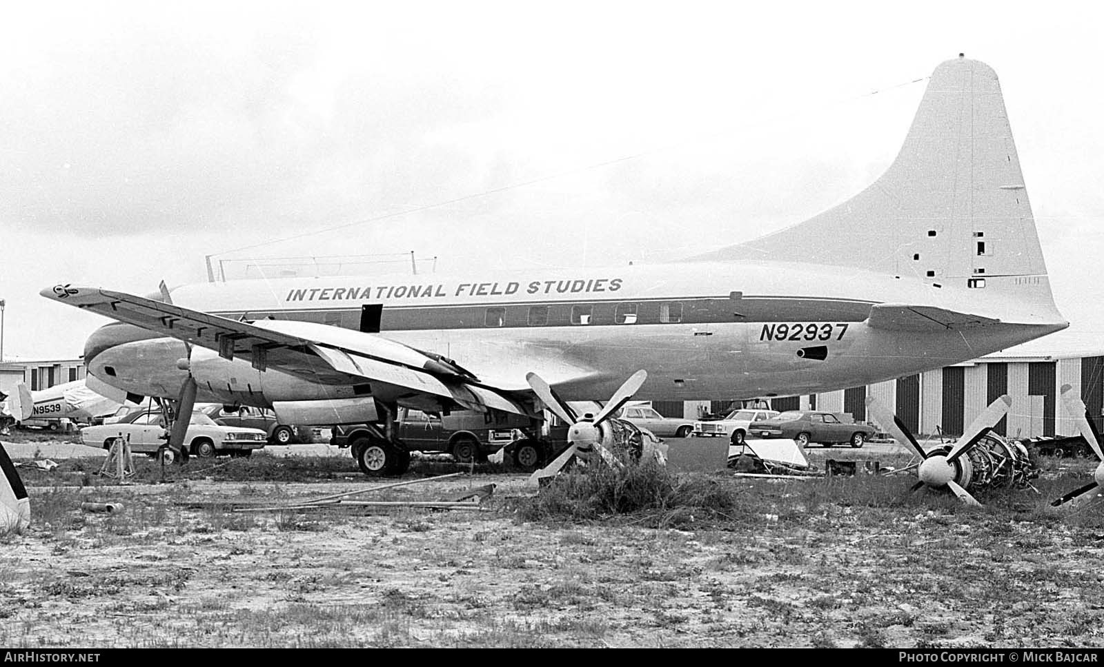 Aircraft Photo of N92937 | Convair VT-29B | International Field Studies | AirHistory.net #4345