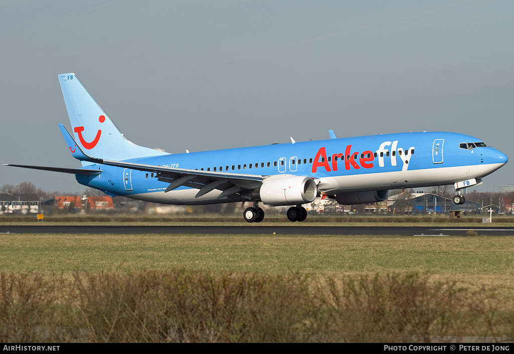 Aircraft Photo of PH-TFB | Boeing 737-8K5 | ArkeFly | AirHistory.net #4372