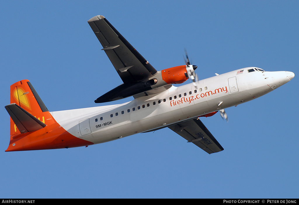 Aircraft Photo of 9M-MGK | Fokker 50 | Firefly | AirHistory.net #4389