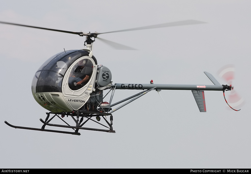 Aircraft Photo of G-CECO | Hughes 300C (269C) | Leverton | AirHistory.net #4441