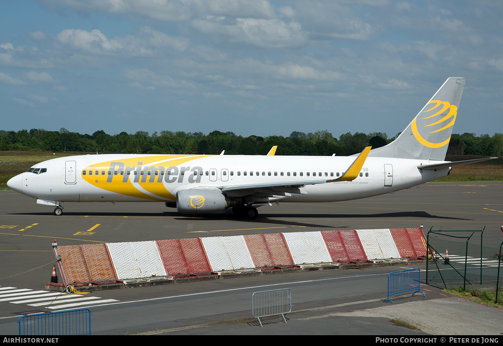 Aircraft Photo of YL-PSB | Boeing 737-8Q8 | Primera Air | AirHistory.net #4446