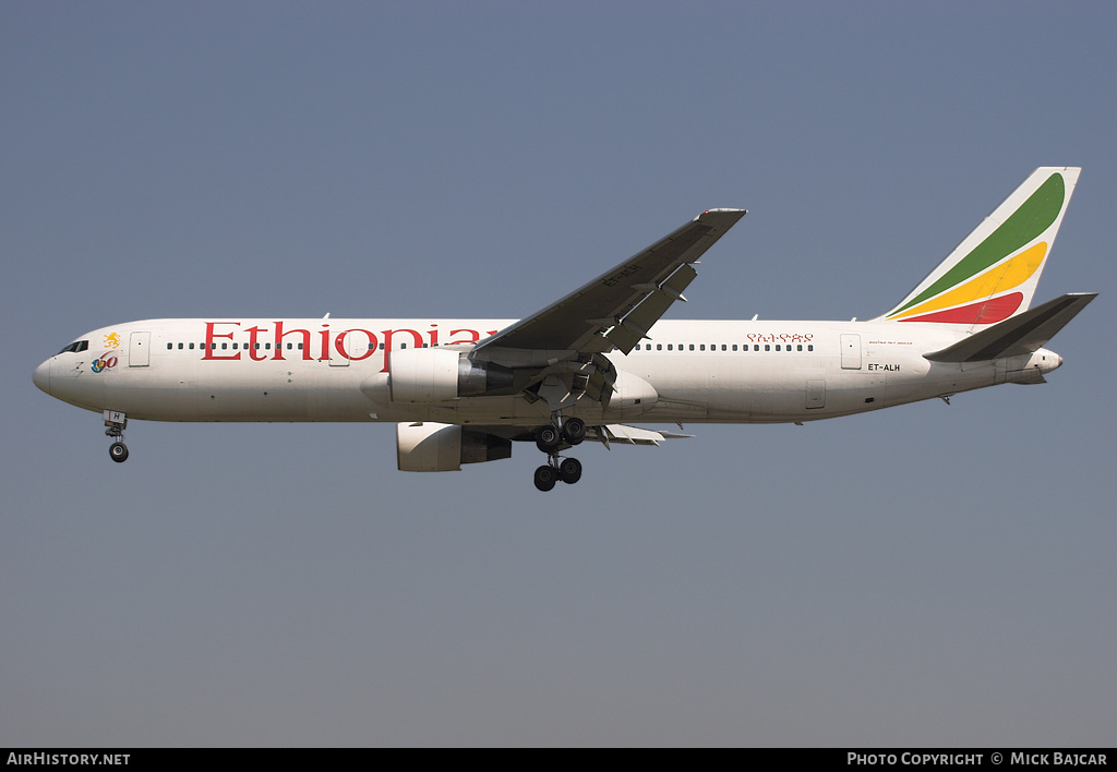Aircraft Photo of ET-ALH | Boeing 767-3BG/ER | Ethiopian Airlines | AirHistory.net #4462
