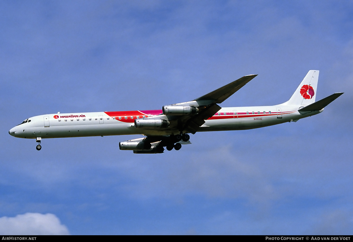 Aircraft Photo of N4934Z | McDonnell Douglas DC-8-63 | Hawaiian Airlines | AirHistory.net #4464