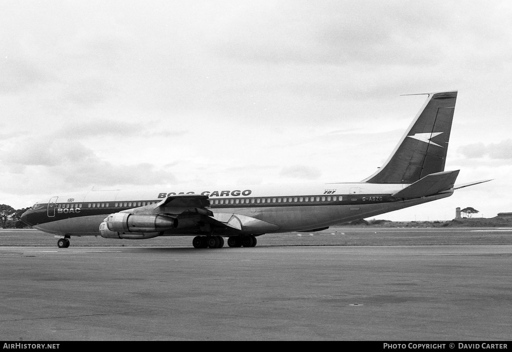 Aircraft Photo of G-ASZG | Boeing 707-336C | BOAC Cargo | AirHistory.net #4485