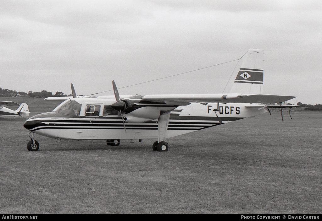 Aircraft Photo of F-OCFS | Britten-Norman BN-2A-8 Islander | AirHistory.net #4491