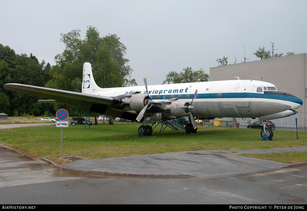 Aircraft Photo of YU-AFF | Douglas DC-6B | Adria Airways | AirHistory.net #4515