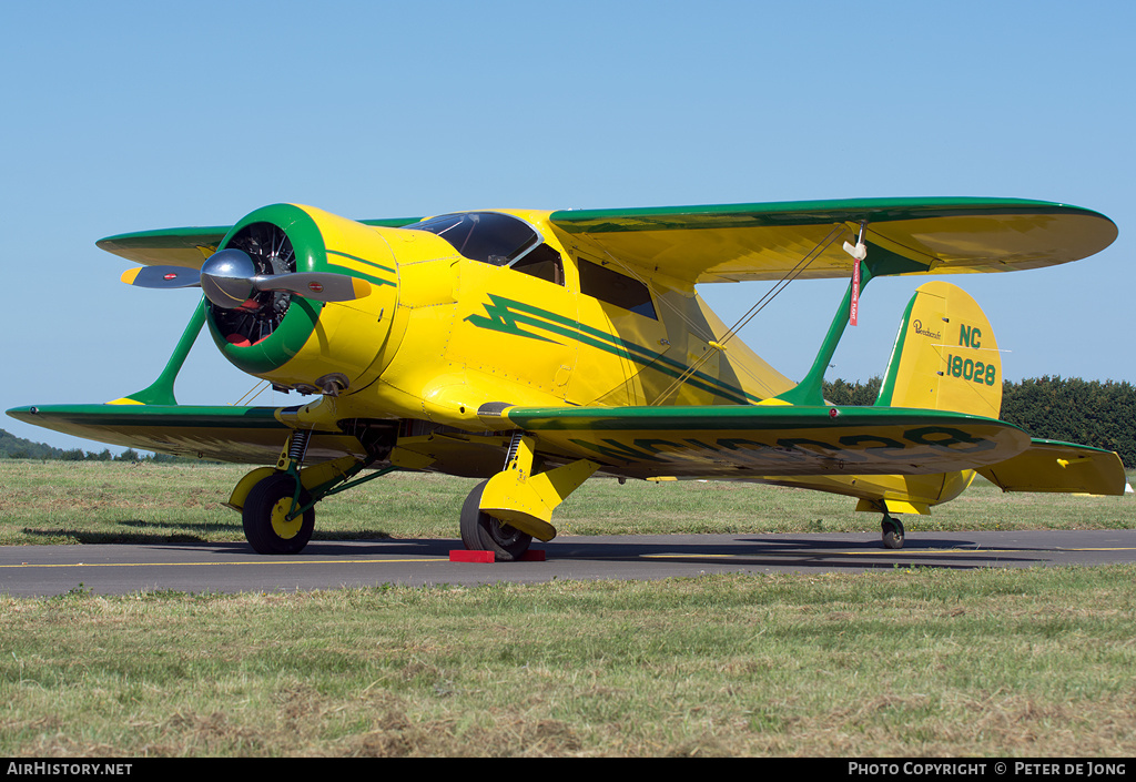 Aircraft Photo of N18028 / NC18028 | Beech D17S | AirHistory.net #4527