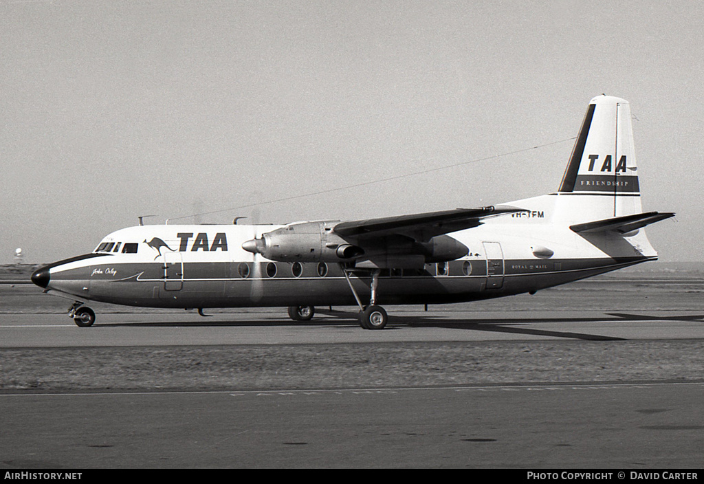 Aircraft Photo of VH-TFM | Fokker F27-600 Friendship | Trans-Australia Airlines - TAA | AirHistory.net #4553
