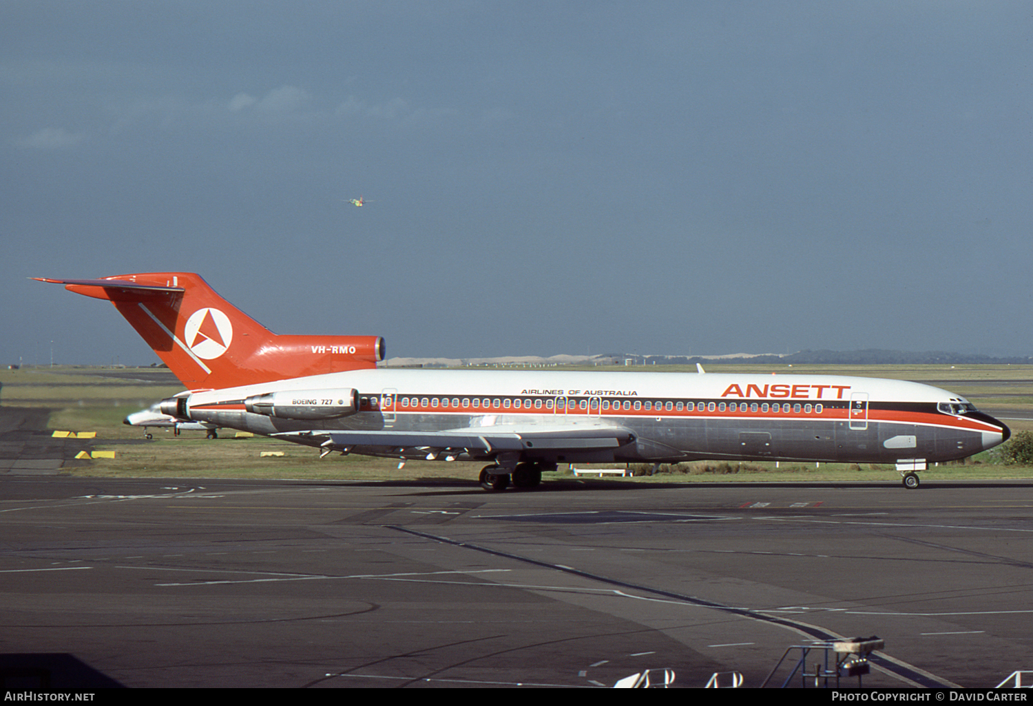 Aircraft Photo of VH-RMO | Boeing 727-277/Adv | Ansett Airlines of Australia | AirHistory.net #4560